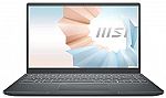 MSI Modern 14 Professional 14” FHD Laptop (i5-1135G7 MX450 8GB 1TB SSD B11SB-084) $700