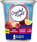 44-Ct Crystal Light Variety Pack Drink Mix $4.90