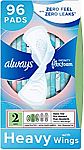 192-count Always Infinity Feminine Pads $22.12