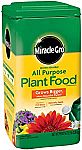 Miracle-Gro Water Soluble All Purpose Plant Food, 5 Lbs $7.58 and more