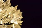 100-Count ProductWorks Brilliant Mini Faceted Icicle LED Light Strand $1.92