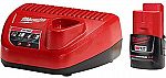 Milwaukee 48-59-2420 M12 Ct 2.0 Starter Kit $31