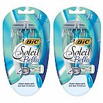 6-Count BIC Soleil Bella Women's 4-Blade Disposable Razors $3