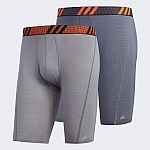 2-pk adidas Men's Sport Performance Mesh Midway Underwear $6.96