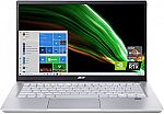 Acer Swift X SFX14-41G-R1S6 Creator 14" FHD Laptop (Ryzen 7 5800U, RTX 3050Ti, 16GB, 512GB SSD) $889.99