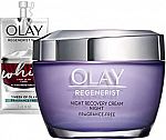 1.7 Oz Olay Regenerist Night Recovery Cream Whip Face Moisturizer Gift Set $12.61