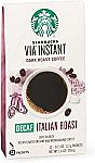 50-Count Starbucks VIA Ready Decaf Brew Coffee $15.69