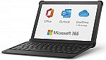 All-new Fire HD 10 tablet + Bluetooth keyboard + 12-month Microsoft 365 Personal subscription $149.99