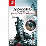 Assassin's Creed III Remastered PS4 Physical FREE