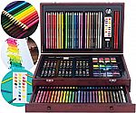 Art 101 142-Piece Wood Art Set $14.99, Crayola Wooden Easel $34 and more