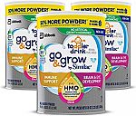 3-Ct Similac Go & Grow Toddler Milk-Based Powder $23 and more