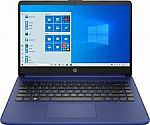 HP 14" 14-dq0005dx HD Laptop (N4020 4GB 64GB Blue) $189.99