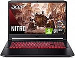 Acer Nitro 5 AN517-41-R7EY 17.3" FHD Gaming Laptop (Ryzen 5 5600H GTX 1650 8GB 512GB SSD) $675