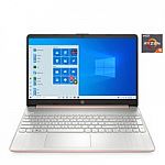HP 15-ef0025wm 15.6" HD Laptop (Ryzen 5 3500U 8GB 256GB) $399