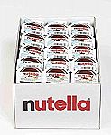 120 Count Nutella Chocolate Hazelnut Spread Single Serve Mini Cups $20.98