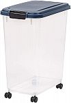 42.7-Qt IRIS USA Airtight Pet Food Storage Container $15.20