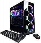 CYBERPOWERPC Gamer Master Gaming Desktop (FX-6300 GT 710 1GB, 8GB 240GB SSD GMA603A2) $569