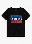 Levis - Big Boys Logo Graphic Tee $4.99 + Free Shipping