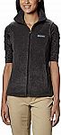 Columbia Women's Benton Springs Soft Fleece Vest $13.50