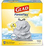 330-Ct 13-Gallon Glad ForceFlex Trash Bags $34.56
