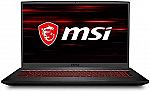 MSI GF75 17.3" 144Hz Thin Gaming Laptop (i5-10300H GTX 1650 8GB 512GB SSD 10SCXR-617) $699
