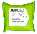 BIODERMA Sebium Cleansing Purifying Wipes, 25 sheets $0.99 and more