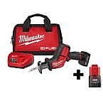 Home Depot: Milwaukee M12 FUEL 12-Vt Li-Ion Brushless HACKZALL Saw Kit $159 and more