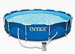 Intex 12-ft x 12-ft x 30-in Round Above-Ground Pool $159.99