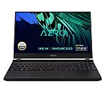 Gigabyte AERO 15 Laptop: 15.6" 4K OLED, RTX 3080 8GB, i7-11800H, 16GB, 1TB $2,299