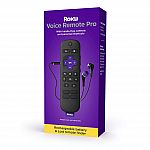 NEW Roku Voice Remote Pro - USB charging $28.97