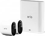 Arlo Pro 3 2-Camera Indoor/Outdoor Wire-Free 2K HDR Security Camera System $249.99