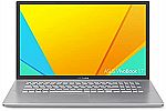 ASUS VivoBook 17 K712EA 17.3” FHD Thin and Light Laptop (i7-1165G7 16GB 1TB SSD K712EA-DS76) $830