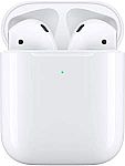 Apple AirPods with Wireless Charging Case $129.97