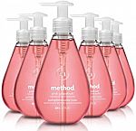 Method Gel Hand Soap, Pink Grapefruit, 12 oz, 6 pack $12.34