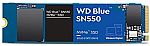 Western Digital 1TB WD Blue SN550 NVMe Internal SSD $85