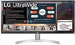 LG 29WN600-W 29" 21:9 UltraWide WFHD IPS HDR10 Monitor $146.99