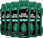 6-Pk Irish Spring Men's 18 Oz Body Wash $5.70