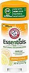 6-Count ARM & HAMMER Essentials Deodorant $7.15