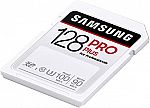 128GB Samsung Pro Plus Class 10 U3 SDXC SD Card $15