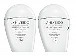 2-Count Shiseido Oil-Free UV Face Sunscreen SPF 42 $69 ($96 Value)