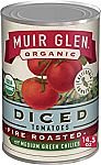 14.5 Oz Muir Glen Canned Organic Diced Tomatoes $1.29