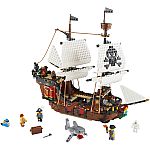 Lego Flash Sale - Lego 3in1 Pirate Ship Toy Set $84.99