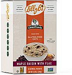 8-Pk Lilly B's Gluten Free Instant Oatmeal, Maple Raisin with Flax $17