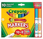12-Count Crayola Markers $0.97 and more