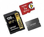 Amazon - Up to 40% off on Lexar Memory Cards and SSD