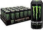 24-Pack of 16-oz Monster Energy Drinks (Original) $27.30