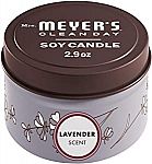 2.9-oz Mrs. Meyer's Clean Day Scented Soy Candle $3.15