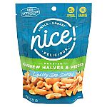 16oz Nice Cashews Halves and Pieces $3.99