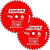 2-Pack DIABLO 7-1/4 in. x 40-Tooth Finish Circular Saw Blade $9.98