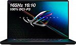 ASUS ROG 16" WQXGA 165Hz Gaming Laptop (i9-11900H 16GB RTX 3060 1TB SSD) $1400